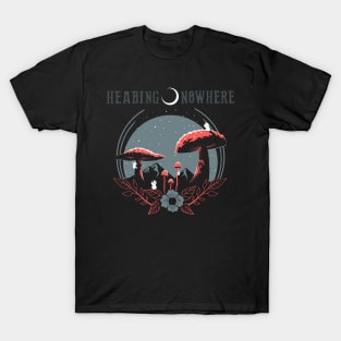 Heading Nowhere Red/Gray T-Shirt